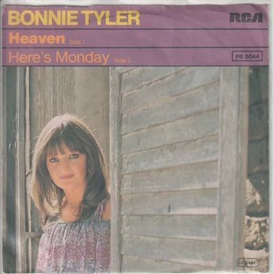 Bonnie Tyler – Heaven – Here´s Monday – RCA PB 5044 - © 1977 – German 7“-Single - Bild 1 von 2