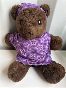 VINTAGE FARCITO DA ME ALLA BASE BROWN BEAR FACTORY MERRILEE WOODS 12" 1996 - Foto 1 di 4