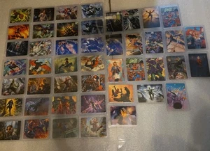 Magic The Gather Spiderman Serie de Arte Completa Magic The Gather Juego Sin Estampado 1-54 con Toploader  - Imagen 1 de 1