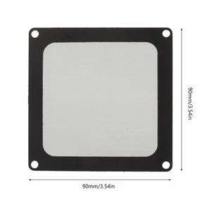 5x PC Chassis Cooling Dust Filter Professional Dustproof Soft Magnet Nylon F Fit - Afbeelding 1 van 23