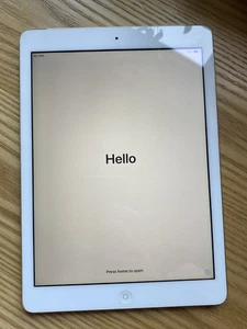 Apple iPad Air 1st Gen (Model A1475) – Silver & White – 16GB – Unlocked - Picture 1 of 21