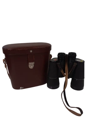 Vintage Carlzelss Jena Multi - Coated Jenoptem 10x50W Binoculars Preloved Retro  - Image 1 of 4