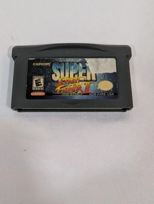 Game Boy Advance Super Street Fighter II: Turbo Revival Nintendo GBA Authentic - Image 1 of 2