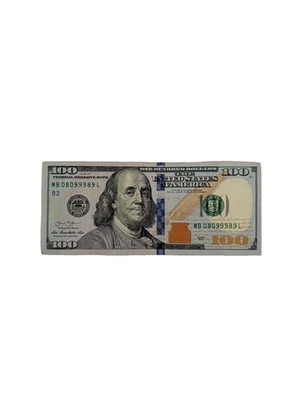 Series 2013 100 Dollar Bill Note Trinary Repeater Serial Number MB 08099989 L - Image 1 of 4