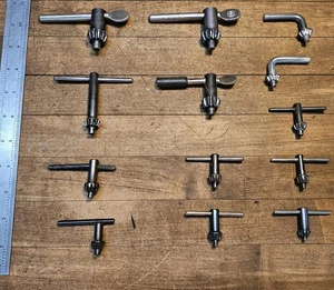 Jacobs Drill Chuck Key Size & Type Set Vintage Machinist Metal Milling Tools ☆US - Picture 1 of 3