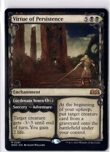 Virtue Of Persistence NM/M* SHOWCASE Wilds Of Eldraine ENGLISH 0281 -UnltdCards - Picture 1 of 2