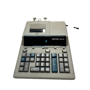 Victor 1560-3 Schwerlast elektronischer Druck Taschenrechner professionell getestet - Bild 1 von 5