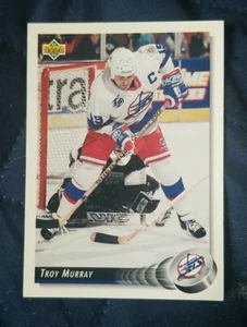1992-93 Upper Deck - Winnipeg Jets Hockey Card #129 Troy Murray - Picture 1 of 2