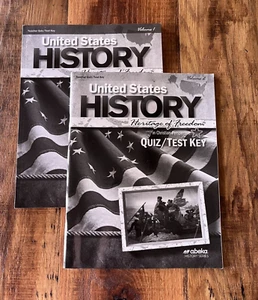 ABeka 11th United States History Heritage Freedom Teacher Quiz Test Answer Keys - Picture 1 of 1
