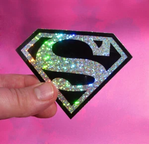 Superman Shield Logo Vinyl Sticker Skateboard Symbol Decal DC Comics - Picture 1 of 4