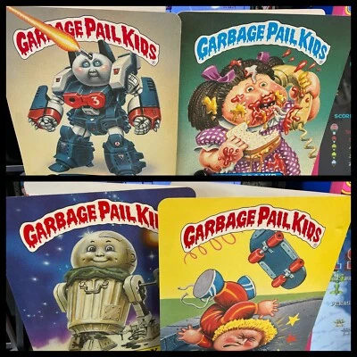 Lot of 2: 1985 Topps Garbage Pail Kids GPK Pocket Paper Folders 11.75" x 9.5" - Image 1 of 4