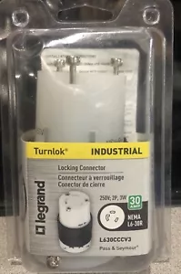 Pass & Seymour 30A 250V TurnLok 2P 3W Locking Connector NEMA L6-30R - Picture 1 of 1