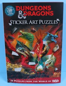 Sticker Art Puzzles: Dungeons & Dragons Sticker Art Puzzles (Paperback) - Picture 1 of 2