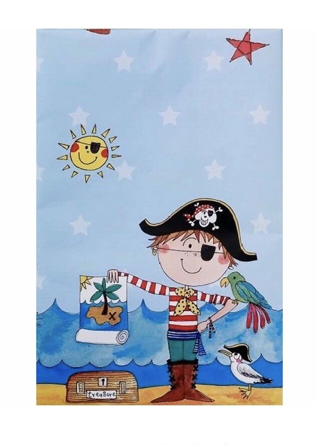 Rachel Ellen Fiesta Plástico Mantel Pirata - ¡Nuevo! Foto 1 de 1