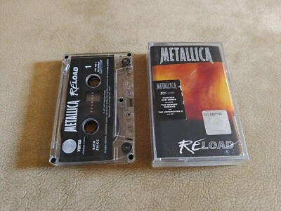 Metallica Reload MC Cassette Exodus Anthrax Testament OverKill Megadeth - Image 1 of 4