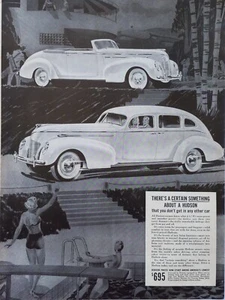 Pubblicità stampa Hudson 1939 vintage C'è qualcosa in Hudson - Foto 1 di 1
