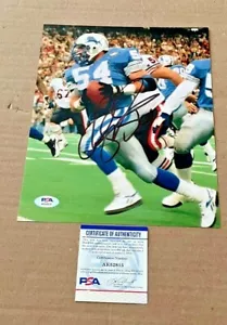 CHRIS SPIELMAN SIGNED DETROIT LIONS 8X10 PHOTO PSA/DNA CERTIFIED #2 - Picture 1 of 1