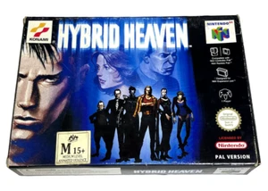 Hybrid Heaven Nintendo 64 N64 PAL en caja *completo* - Imagen 1 de 9
