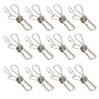 20pcs Windproof Laundry Clips Versatile Fixing Clamp Windproof Clothing Clamp
