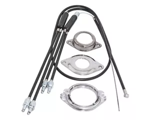 ALTALINE Bicicleta Rotor Giroscopio Juego Cables Cromo 1-1/8" Horquilla FREESTYLE BMX BIKE - Imagen 1 de 1