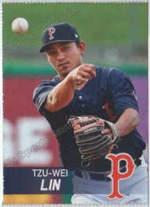 2019 Pawtucket Red Sox Dunkin SGA Tzu Wei Lin Boston Taiwan - Picture 1 of 1