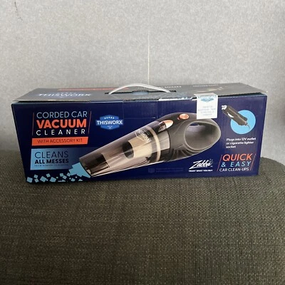 ThisWorx Car Vacuum Cleaner Portable, Lightweight - Brand New sealed hoover 12v - Image 1 of 4