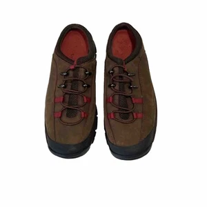 Zapatos sin cordones Cole Haan Air para mujer 7B marrón impermeables para senderismo D15552 - Imagen 1 de 13
