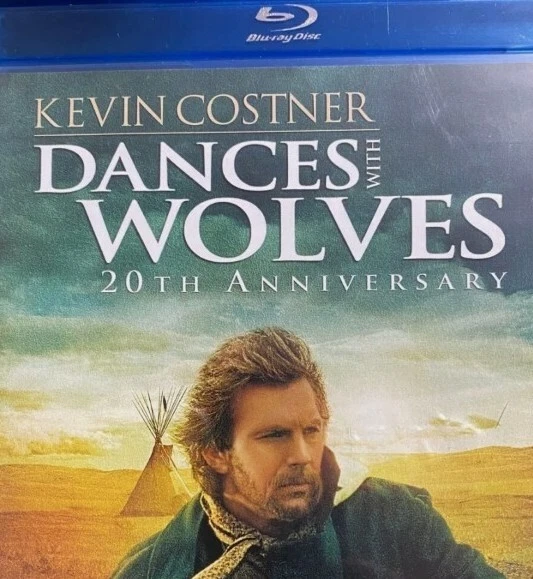 Dances with Wolves Blu-ray, 2010 - 2 Disc - 20th Anniversary Kevin Costner - Image 1 of 1