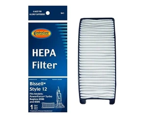 Aspiradora vertical tipo 12 Bissell palanca de rejilla curva filtro HEPA 3205 6596 - Imagen 1 de 9