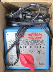 Rare Marklin Mini-Club 6727 A Toy & Train Transformer 120V 60Hz 10VA - Picture 1 of 5