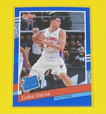 2021-22 Panini Instant Luka Garza RATED ROOKIE RETRO 1/2502 SP Pistons #RR-37 RC
