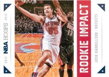 Josh Harrellson 2012-13 Panini NBA Hoops Rookie Impact Insert Basketball Card#17