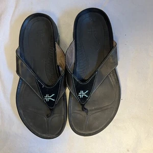Kurusole Women’s Size 8W Blue Flip Flops Sandals - Picture 1 of 9