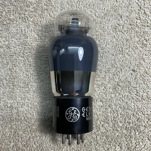 GE 6V6G POWER VACUUM TUBE TESTED VINTAGE COKE BOTTLE *NO GUIDE PIN* A977.C - Picture 1 of 3