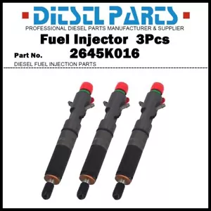 3 inyectores de combustible 2645K016 B03202A para Perkins 1103A-33 1103B-33 1103C-33 1103D-33 - Imagen 1 de 6