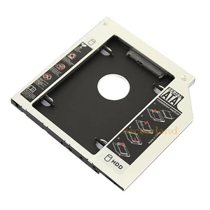 9.5mm 2nd SATA HDD Hard Drive Caddy for Lenovo Thinkpad - Afbeelding 1 van 7