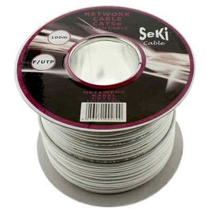 Network Cable Cat. 5e 100m F/UTP, Patch Cable - LAN Ethernet Cable Cat5E - Picture 1 of 1
