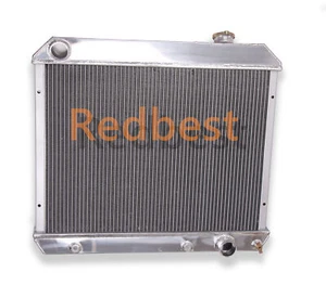 FIT 1963 64 65 66 Chevy GMC C/K 10 20 30 Pickup V8 3ROW ALUMINUM RADIATOR CC284 - Foto 1 di 11