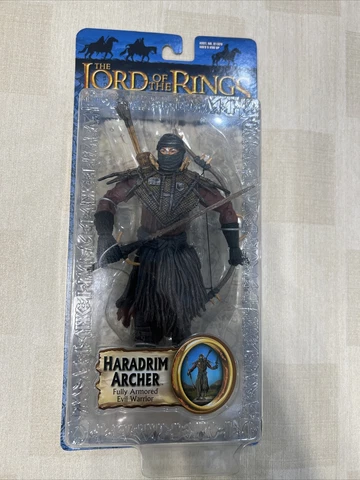 Lord Of The Rings Return of the King Haradrim Archer ToyBiz Action Figure NIB Cover