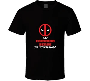 Common Sense Deadpool T Shirt - Picture 1 of 2