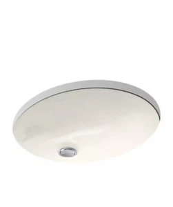 KOHLER K-2209-96 Caxton UnderMount Bathroom Sink, Biscuit - Picture 1 of 2