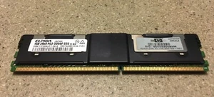 1GB ELPIDA EBE11FD8AJFT-6E-E 2RX8 PC2-5300F-555 ECC Memory with heat spreader - Picture 1 of 1