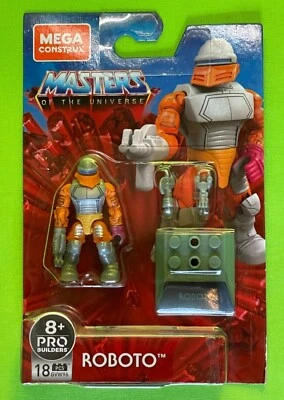 MEGA CONSTRUX ROBOTO MASTERS OF THE UNIVERSE MOTU BLOKS AMAZON EXCLUSIVE New A++ - Image 1 of 4