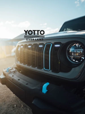 RGB Grille Lights Prerunner for 2024 Jeep Wrangler JL Gladiator JT Snap On* - Image 1 of 4