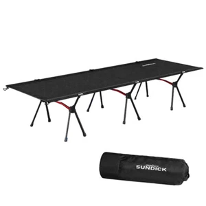 Sundick Outdoor Portable Folding Bed 265LB Bearing Weight Sleeping Bed F7I8 - Picture 1 of 12