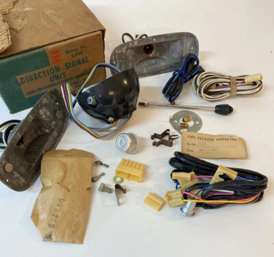 Chevrolet Stepside Truck 1958 1959 unidad de accesorios de señal de giro 987755 camafeo nuevo de lote Foto 1 de 4