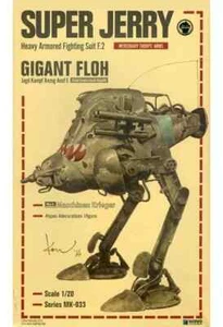 Ma.K HAFS F.2 Super Jerry JKAA E Gigant Floh WAVE 1/20 Bausatz Maschinen Krieger JPN - Bild 1 von 3