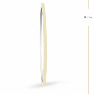 Zierstreifen 4mm 10 Meter Beige Matt Auto Boot Motorrad Wohnmobil Wohnwagen - Bild 1 von 5