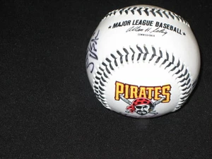 CURTIS GRANDERSON, AL REYES, +(8) OTHERS SIGNED AUTOGRAPHED PIRATES OML BASEBALL - Picture 1 of 8
