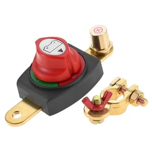Car Battery Cut Off Switch Positive Heavy Duty 12 Volt for RVs Marine Trailers - Picture 1 of 12